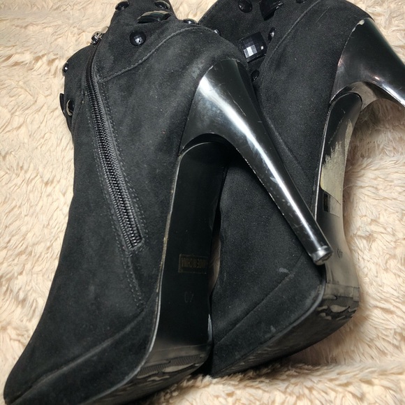 Black stiletto heels (ankle boots) - Picture 6 of 6